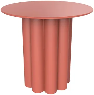 Vente-unique - Beistelltisch aus Metall - Terracotta - GAVOPI
