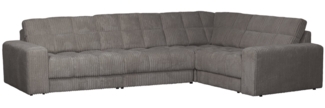 Ecksofa Date mit Cordbezug Rechts, Terrazzo