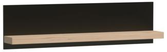 Wandregal Wandboard Cali 120cm Artisan Eiche schwarz