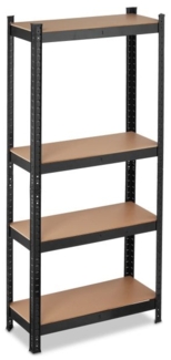 Schwerlastregal 150 cm schwarz