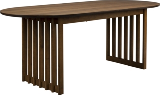 Esstisch BARLET ausziehbar 200 bis 240 cm Walnussfurnier von DutchBone