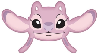 Lilo & Stitch Kissen – Angel Pink Dekokissen in 3D-Optik für Sofa & Bett