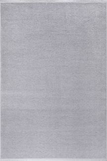 Moderner Waschbarer Teppich 120x180 cm Acryl Grau 88780632 [en. casa]