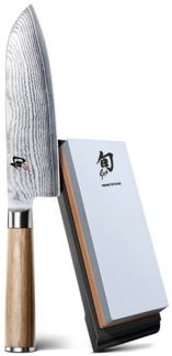 Kai Santokumesser mit Schleifstein Shun Classic White Xmas 2024