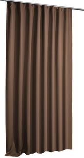 Haus und Deko Verdunkelungsvorhang Verdunklungsvorhang Blackout Gardine Kräuselband blickdicht 135x245 (1 St), Kräuselband, verdunkelnd, Polyester