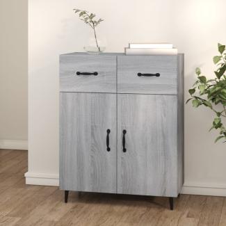 vidaXL Sideboard Grau Sonoma 69,5 x 34 x 90 cm Holzwerkstoff [817361]