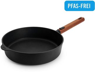 WOLL Schmorpfanne Eco Logic QXR Guss-Hochrandpfanne, Aluminiumguss (1-tlg), PFAS-freie Diamond-QXR - Beschichtung