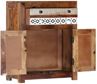 vidaXL Beistellschrank 60x30x75 cm Massivholz Akazie 247730