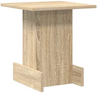 vidaXL Beistelltisch, Sonoma-Eiche, 35,5 x 35 x 40 cm