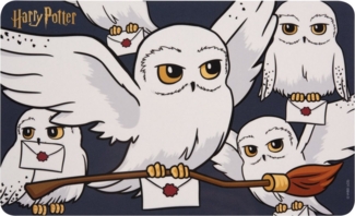 United Labels® Frühstücksbrett Harry Potter - Hedwig - allover, Resopal