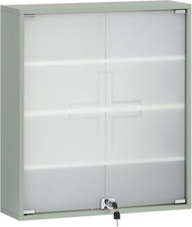 Schildmeyer Bjarne Medizinschrank 158273, Pistazie, 64,2 x 19,6 x 71,4 cm