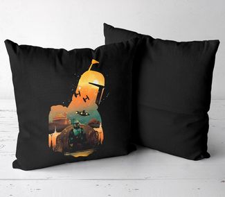 style3 Dekokissen, star krieg boba der fett sterne wars darth manda-lorian ah-soka