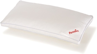 Paradies 'Softy' Kopfkissen, fest, Baumwolle weiß, 40x80 cm