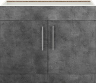 wiho Küchen Spülenschrank Cali 100 cm breit, ohne Arbeitsplatte