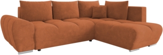 Ecksofa Fureniz (Farbe: Velo 627, Seite: Rechts)