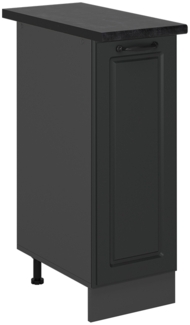 Apothekerschrank R-Line Anthrazit Landhaus 30 cm , AP Anthrazit Vicco