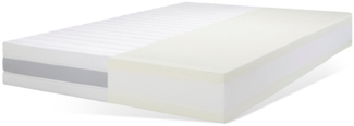Taschenfederkernmatratze Matratze Königin 7 Zonen Tonnentaschenfederkernmatratze, Malie, 24 cm hoch, 90x200cm& weitere Größen, Matratze H2, H3, H4, H5