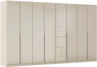 rauch Drehtürenschrank Kleiderschrank Kleiderschränke Schrank Garderobe AGORDO mit Glasfront (in zwei Griff-Farben, Breiten 91-360 cm) durchdachte Innenausstattung, in 7 Breiten und 2 Höhen MADE IN GERMANY
