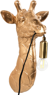 Wandlampe Giraffe MERLIN Gold