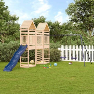 vidaXL Spielturm Massivholz Kiefer 3156934
