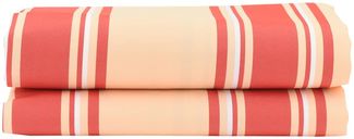 vidaXL Markisenersatz Gelb und Orange 1000 x 160 cm Polyesterleinwand 42000821