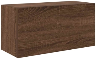 vidaXL Bad-Wandschrank Braun Eichen-Optik 60x25x30 cm Holzwerkstoff 860064