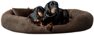 SAMMY SOFT Orthopädisches Hundebett - 01 Braun, 140x105cm