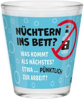 Schnapsglas Shot Stamper Lustiges Motiv Geschenk Sheepworld BETT 074543