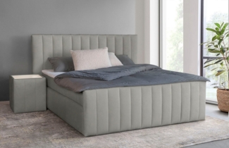 INOSIGN Boxspringbett Effy inkl. Bettkasten und Topper, erhältlich in der Breite 180x200 cm, wahlweise in H3 oder H4 wählbar