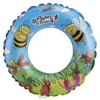 Happy People Flowers&Friends Schwimmring Ø 45 cm