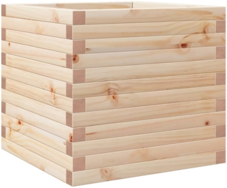 vidaXL Pflanzkübel 50x50x46 cm Massivholz Kiefer 3282404