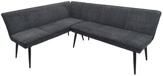 HTI-Living Eckbank Eckbank 154x195 cm Mesilla kurzer Schenkel links (Stück, 1-St, 1 Eckbank), Sitzbank Polsterbank