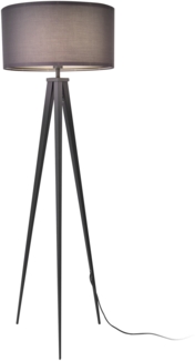 Lux.pro 'Faro' Stehlampe, Metall hellgrau, Höhe: 153 cm