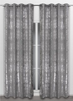 Beautex Vorhang Vorhang mit Ösen 140x260 cm blickdicht verdunkelung Gardine, Stardust, Ösen (1 St), blickdicht