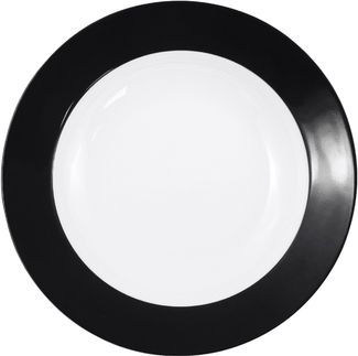KAHLA Pronto Colore Suppenteller 22 cm pure black