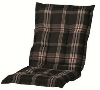 Madison Polsterauflage Niederlehner Niedriglehner Gartenstuhlauflagen Auflage Kissen A029, für Niedriglehner-Stühle UV-beständig inkl. Bindebänder und Halteband