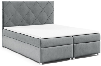 Best for Home Boxspringbett mit Bettkasten Trinity K-7 Bonellfederkern inkl. 7 cm Topper (140x200 160x200 180x200 200x200 cm), Handwerksqualität, TOP Preis-Leistungs-Verhältnis