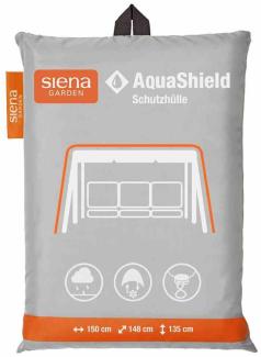 SIENA GARDEN AquaShield Schaukelhülle 148x150xH135 cm hellgrau, 100% Polyester