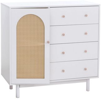 MCW Kommode MCW-P52-K, Stabile Füße aus Massivholz, Inklusive Fußbodenschoner