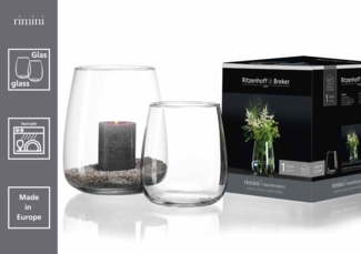 Ritzenhoff & Breker Rimini Vase 18 cm - DS