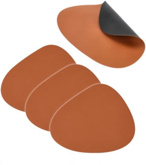 HTI-Living Karamell / Schwarz Tischset 4-teilig