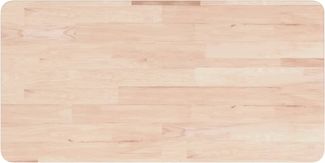 vidaXL Waschtischplatte 80x40x2,5cm cm Massivholz Unbehandelt 342938