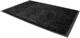 Primaflor-Ideen in Textil Fußmatte Schmutzfangmatte CLEAN PRO, Made in Belgium, rechteckig, Höhe: 8 mm, Uni-Farben, UV-beständig, strapazierfähig, waschbar