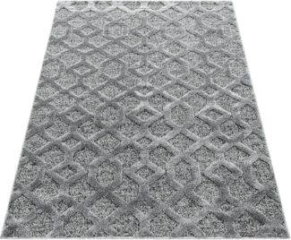 Ayyildiz Teppiche Teppich PISA 4702, rechteckig, Höhe: 20 mm, als Läufer und rund erhältlich, Hoch Tief Struktur, Wohnzimmer