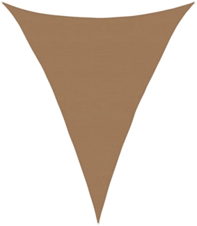 vidaXL Sonnensegel 160 g/m² Taupe 5x6x6 m HDPE 311428