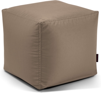 Sitzsack ‘Pouf Up!‘, Bezugstoff - Colorin, 100% Olefin, Taupe, 40x45x45 cm cm.