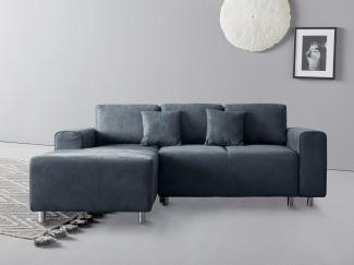 Guido Maria Kretschmer Home&Living Ecksofa Györ, L-Form, wahlweise mit Bettfunktion und Bettkasten incl. 2 Zierkissen