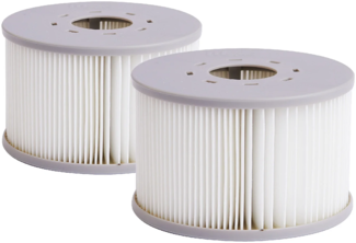 Filterkartuschen - 2er-Set - für halbsteife Whirlpools - MSPA
