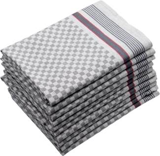 ZOLLNER Geschirrtuch, (Spar-Set, 10-tlg), 50x100 cm, 100% Baumwolle, vom Hotelwäschespezialisten