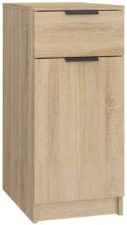 vidaXL Büroschrank Sonoma-Eiche 33,5x50x75 cm Holzwerkstoff 811505